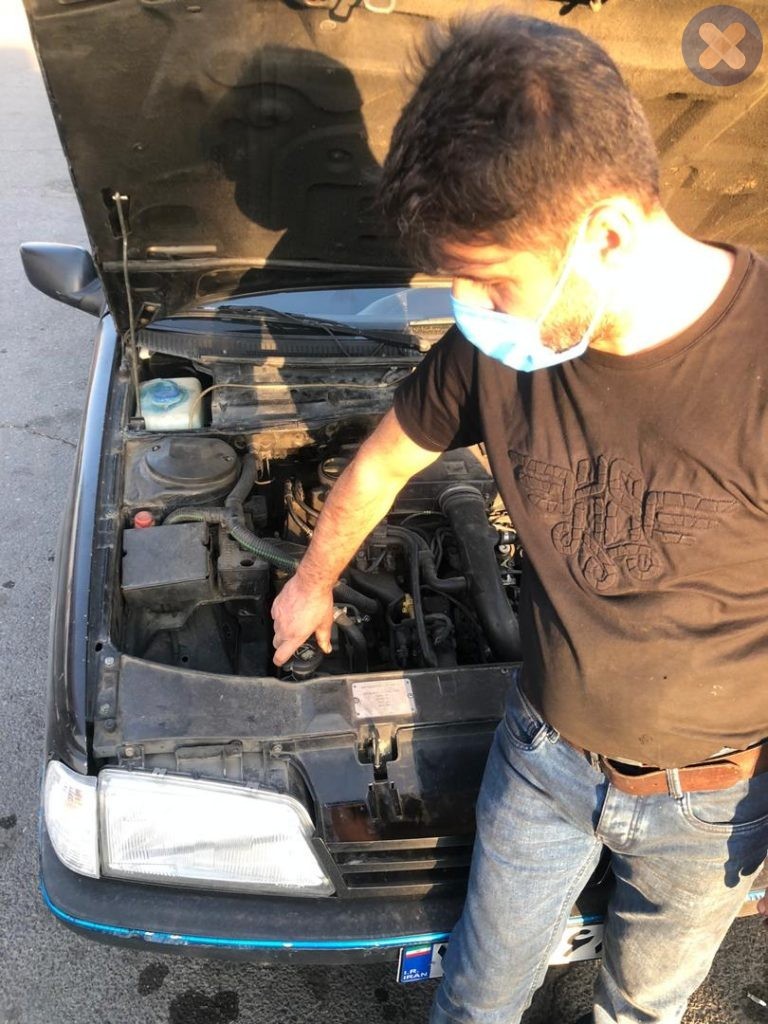 نحوه اشتباه باز کردن درب رادیاتور در خودرو های پژو